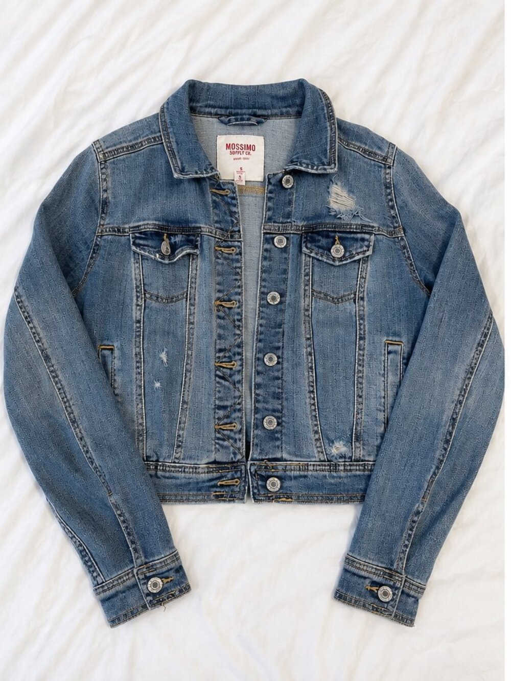 Classic Mossimo Supply Co. denim jacket in size XS